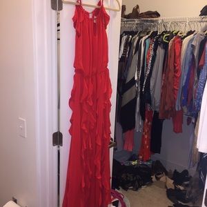 Moon River maxi red dress size S